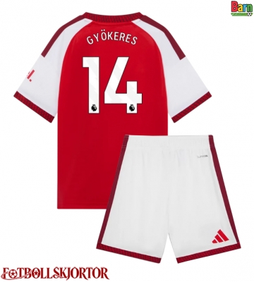Arsenal Viktor Gyokeres #14 Hemmakläder Barn 2026-27 Kortärmad (+ Korta byxor)